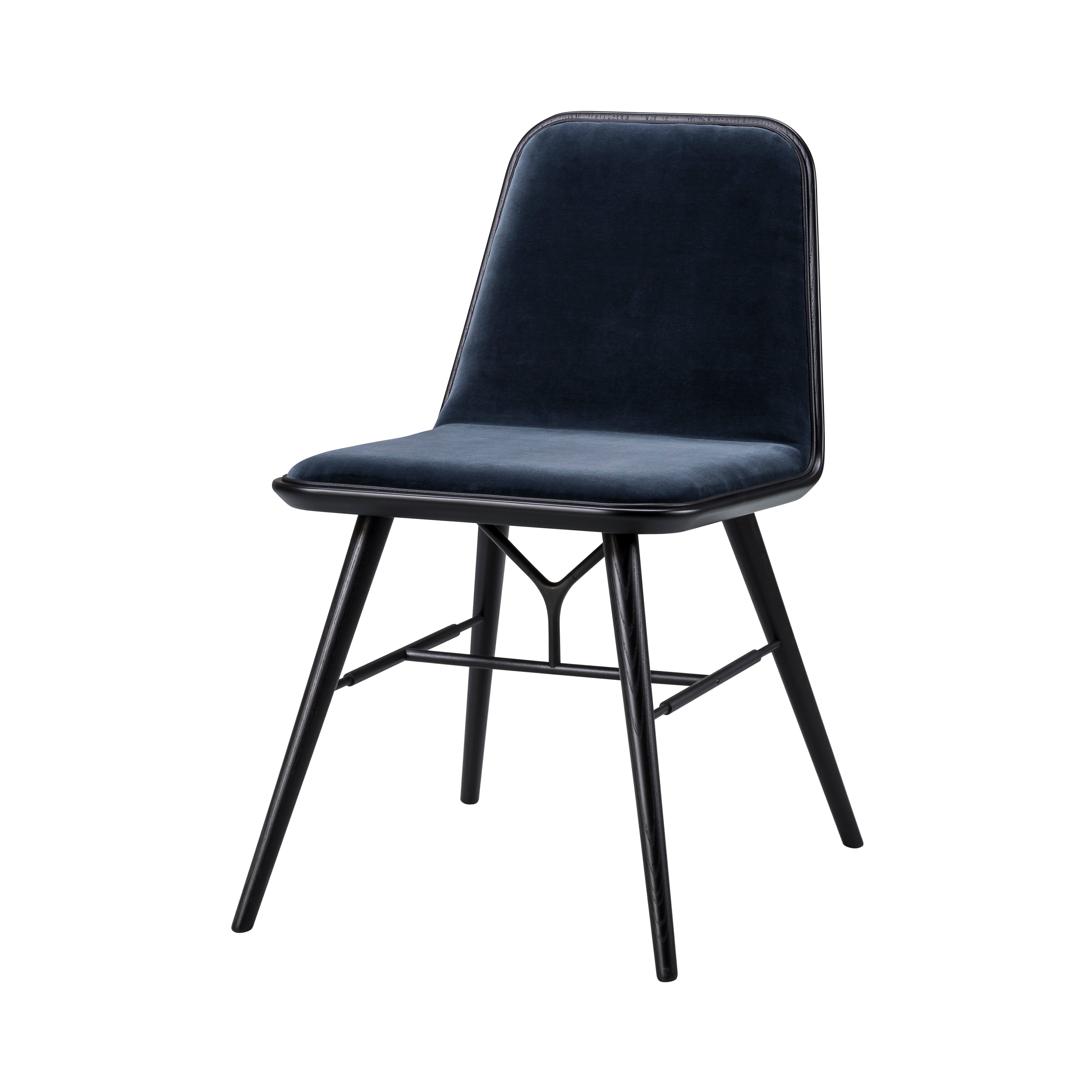 Spine Chair: Black Lacquered Oak