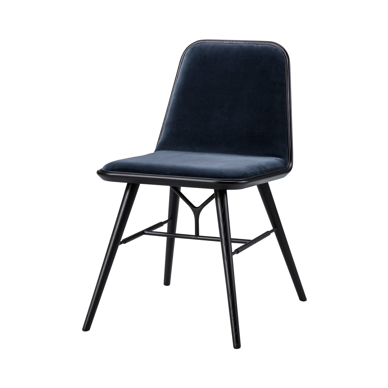 Spine Chair: Black Lacquered Oak