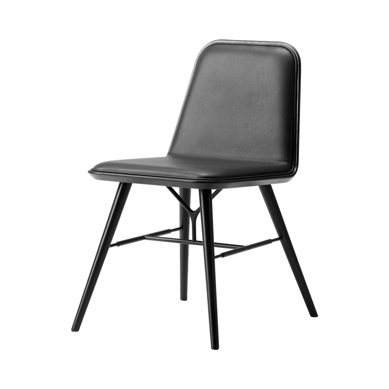 Spine Chair: Black Lacquered Oak