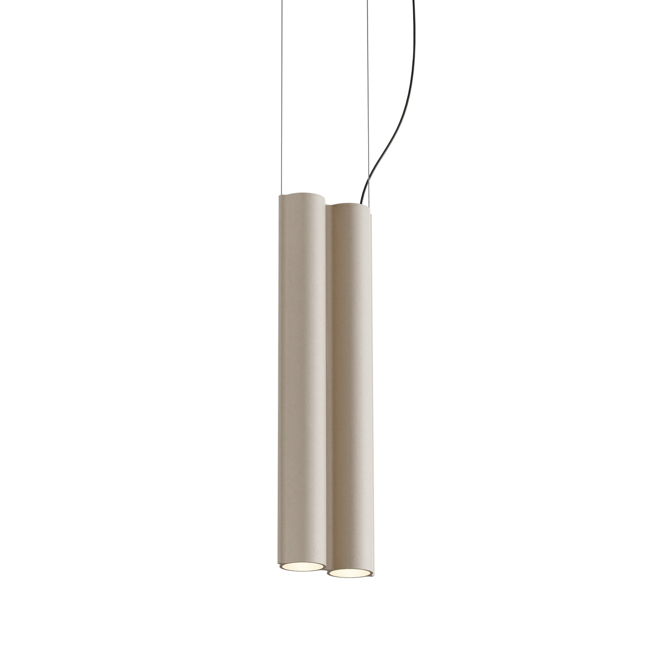 Silo 2SB Suspension Lamp: Beige