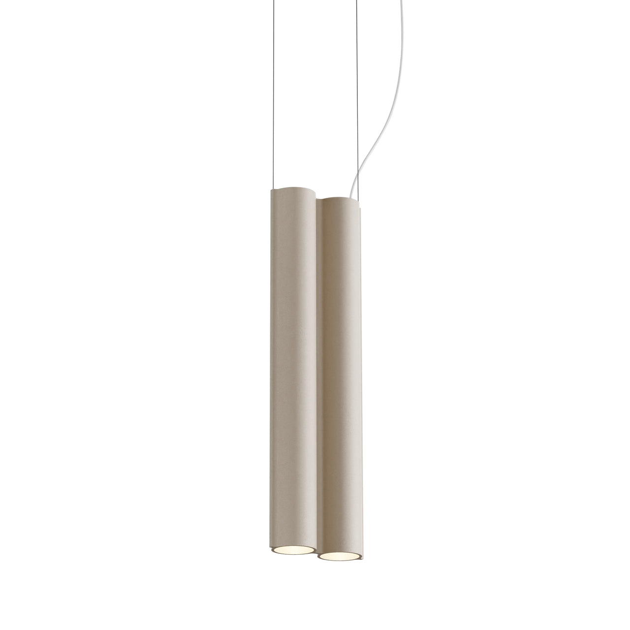 Silo 2SB Suspension Lamp: Beige