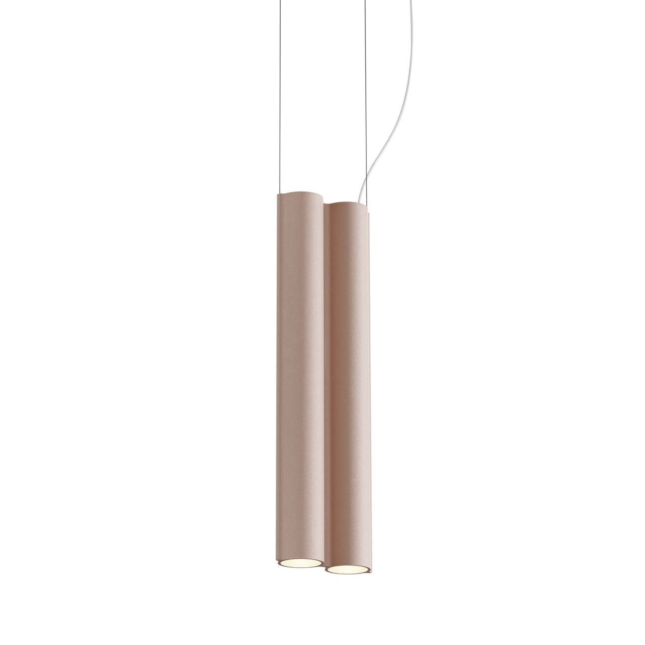 Silo 2SB Suspension Lamp: Dusty Pink