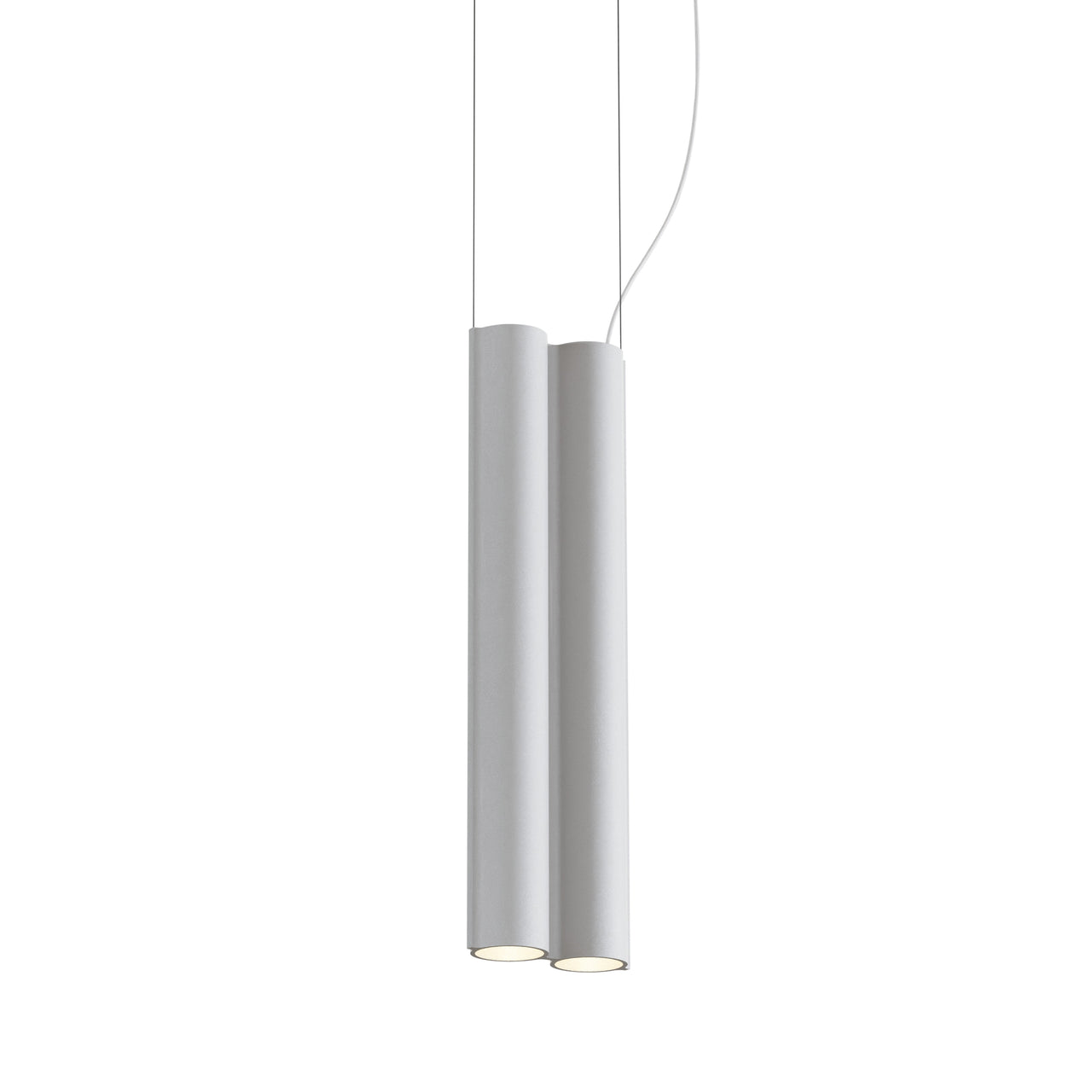 Silo 2SB Suspension Lamp: White