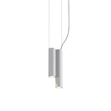 Silo 2SC Suspension Lamp: Textured White