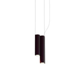 Silo 2SC Suspension Lamp: Textured Black