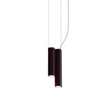 Silo 2SC Suspension Lamp: Textured Black