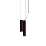 Silo 2SC Suspension Lamp: Textured Black