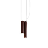 Silo 2SC Suspension Lamp: Glossy Oxblood