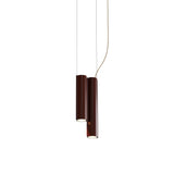 Silo 2SC Suspension Lamp: Glossy Oxblood