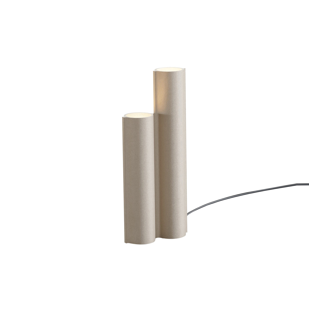 Silo 2TF Table Light: Textured Beige
