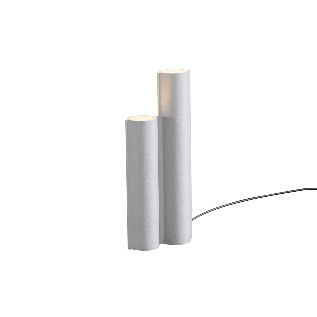 Silo 2TF Table Light: Textured White