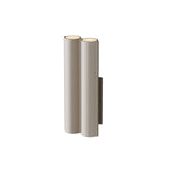 Silo 2WA Wall Light: Uplight + Textured Beige