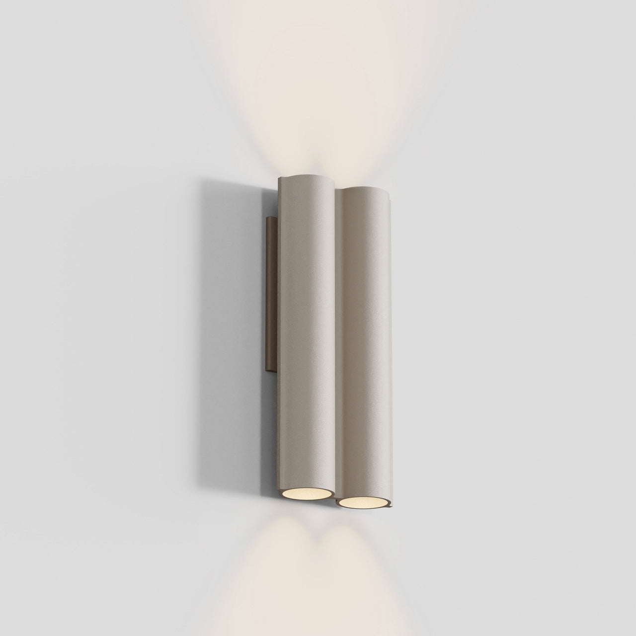 Silo 2WA Wall Light: Uplight with Downlight