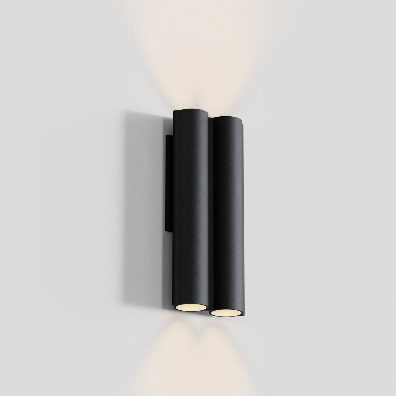 Silo 2WA Wall Light: Uplight with Downlight