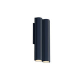 Silo 2WA Wall Light: Downlight + Textured Midnight Blue