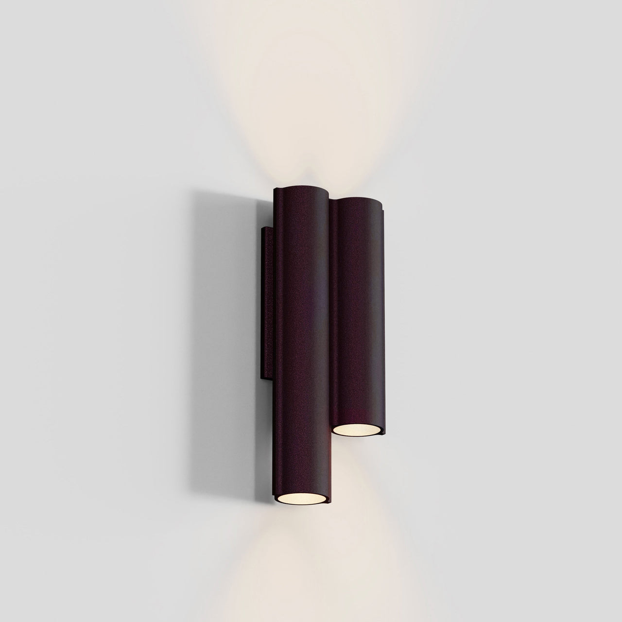 Silo 2WC Wall Light: Uplight with Downlight