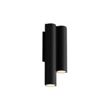 Silo 2WC Wall Light: Downlight + Textured Black