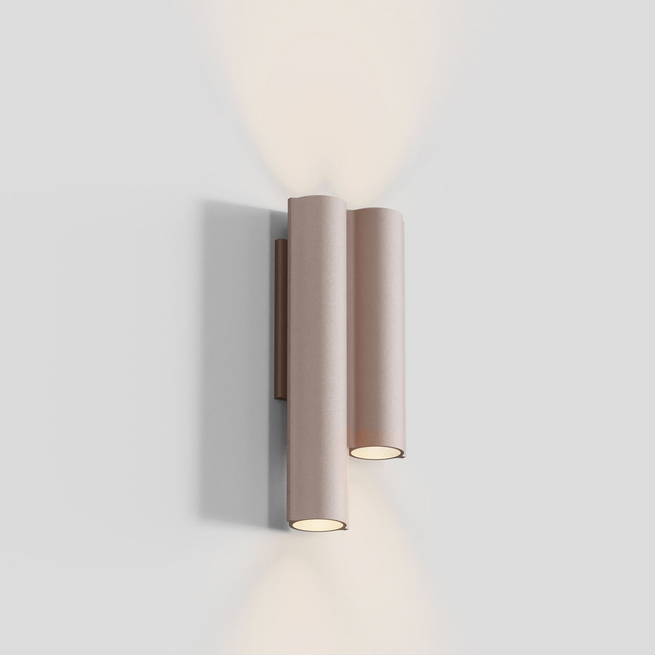 Silo 2WC Wall Light: Uplight with Downlight