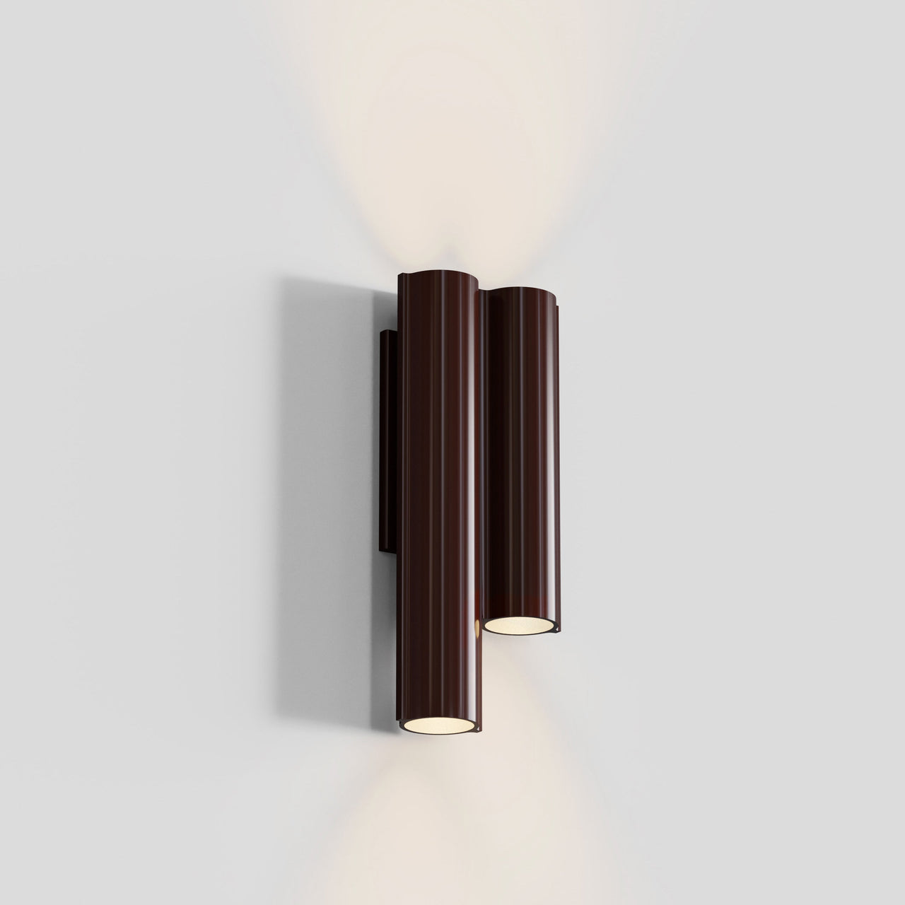 Silo 2WC Wall Light: Uplight with Downlight