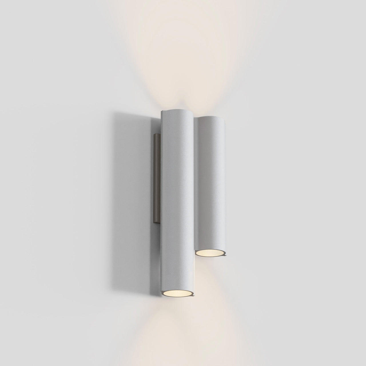 Silo 2WC Wall Light: Uplight with Downlight