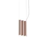 Silo 3SA Suspension Lamp: Wrinkled Dusty Pink
