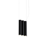 Silo 3SA Suspension Lamp: Textured Black