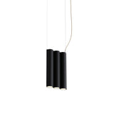 Silo 3SA Suspension Lamp: Textured Black