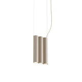 Silo 3SA Suspension Lamp: Textured Beige