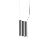 Silo 3SA Suspension Lamp: Tumbled Aluminum
