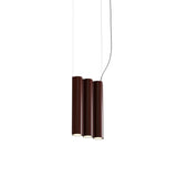 Silo 3SA Suspension Lamp: Glossy Oxblood