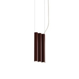 Silo 3SB Suspension Lamp: Glossy Oxblood