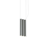 Silo 3SB Suspension Lamp: Tumbled Aluminum
