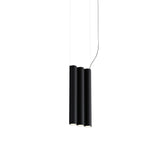 Silo 3SB Suspension Lamp: Textured Black