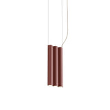 Silo 3SB Suspension Lamp: Textured Terracotta