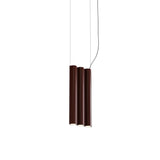 Silo 3SB Suspension Lamp: Glossy Oxblood