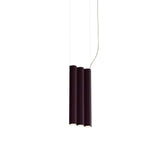 Silo 3SB Suspension Lamp: Textured Aubergine