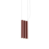 Silo 3SB Suspension Lamp: Textured Terracotta