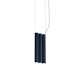 Silo 3SB Suspension Lamp: Textured Midnight Blue