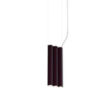 Silo 3SB Suspension Lamp: Textured Aubergine