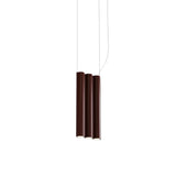 Silo 3SB Suspension Lamp: Glossy Oxblood