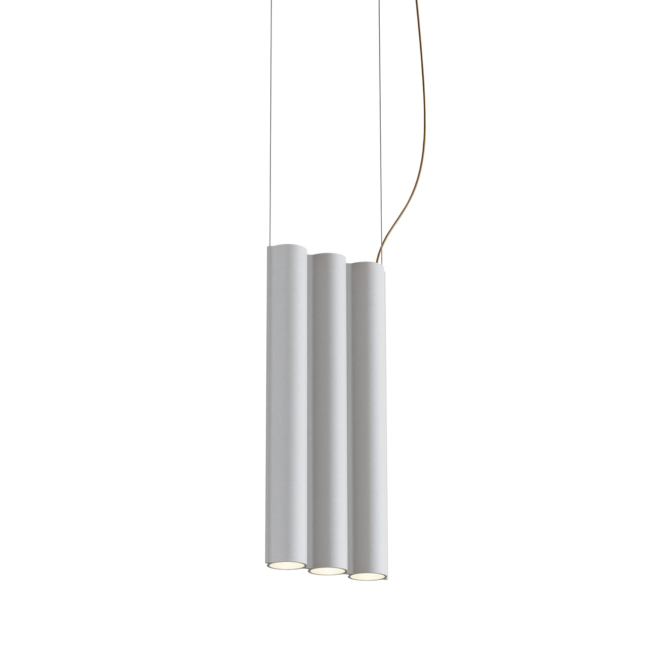 Silo 3SB Suspension Lamp: White