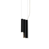 Silo 3SD Suspension Lamp: Textured Black