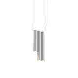 Silo 3SD Suspension Lamp: Textured White