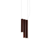 Silo 3SD Suspension Lamp: Glossy Oxblood