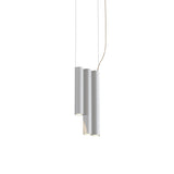 Silo 3SD Suspension Lamp: Textured White