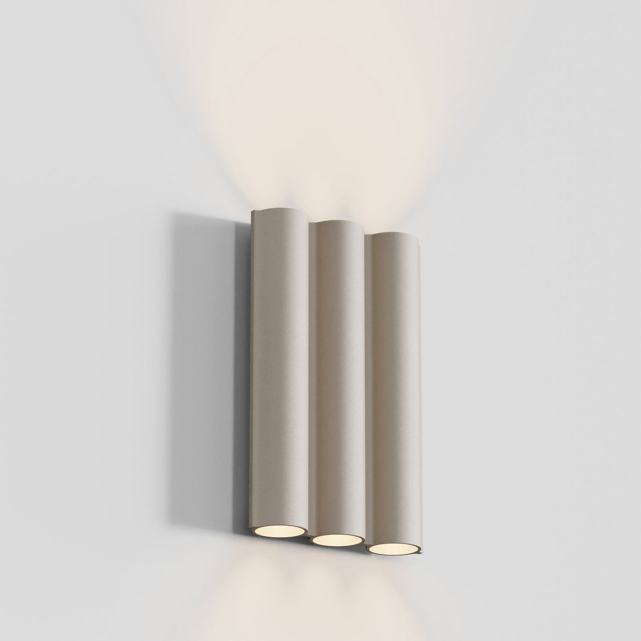Silo 3WA Wall Light: Uplight with Downlight