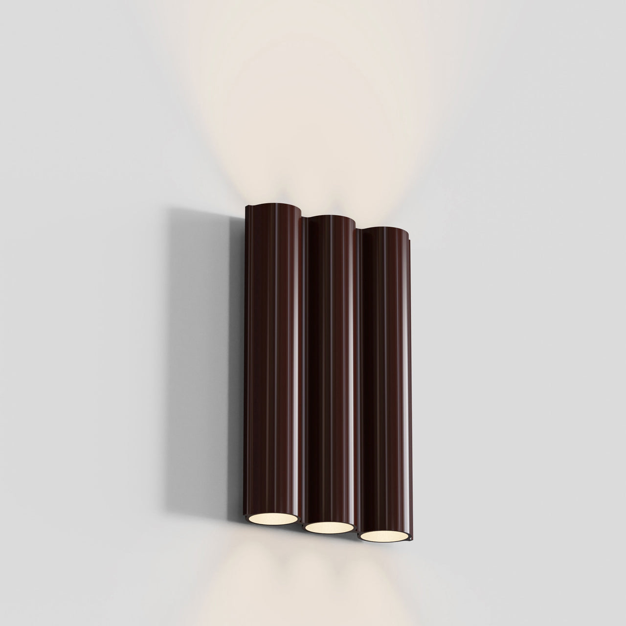 Silo 3WA Wall Light: Uplight with Downlight