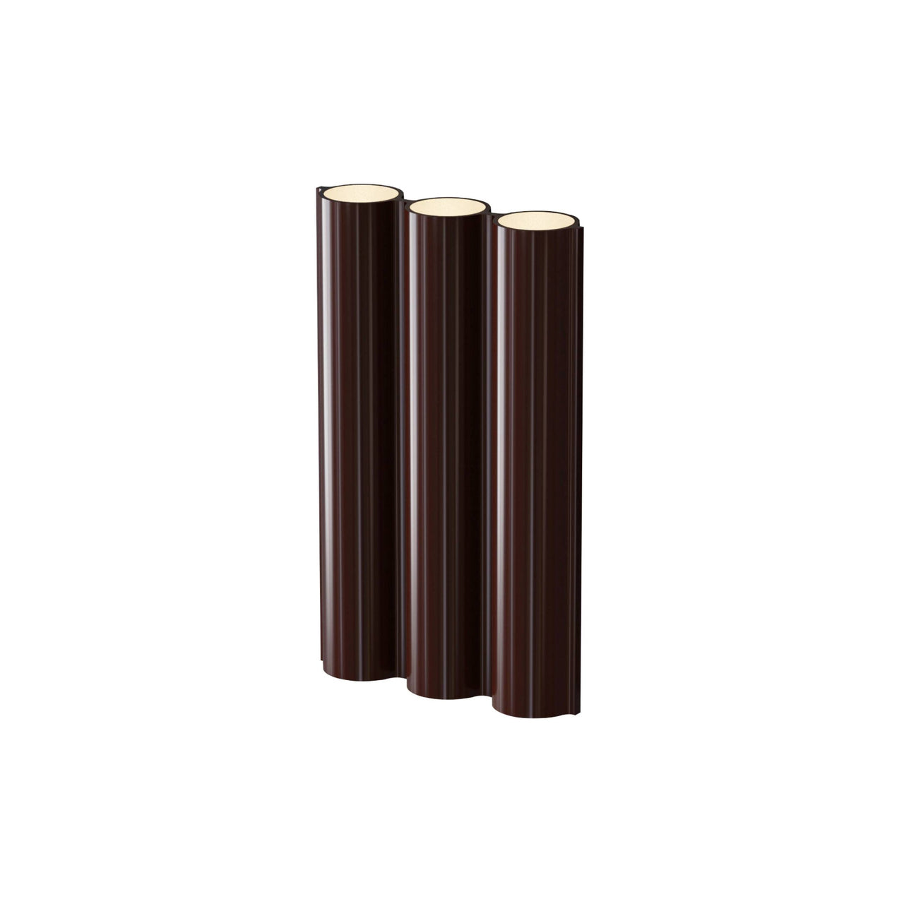 Silo 3WA Wall Light: Uplight + Glossy Oxblood