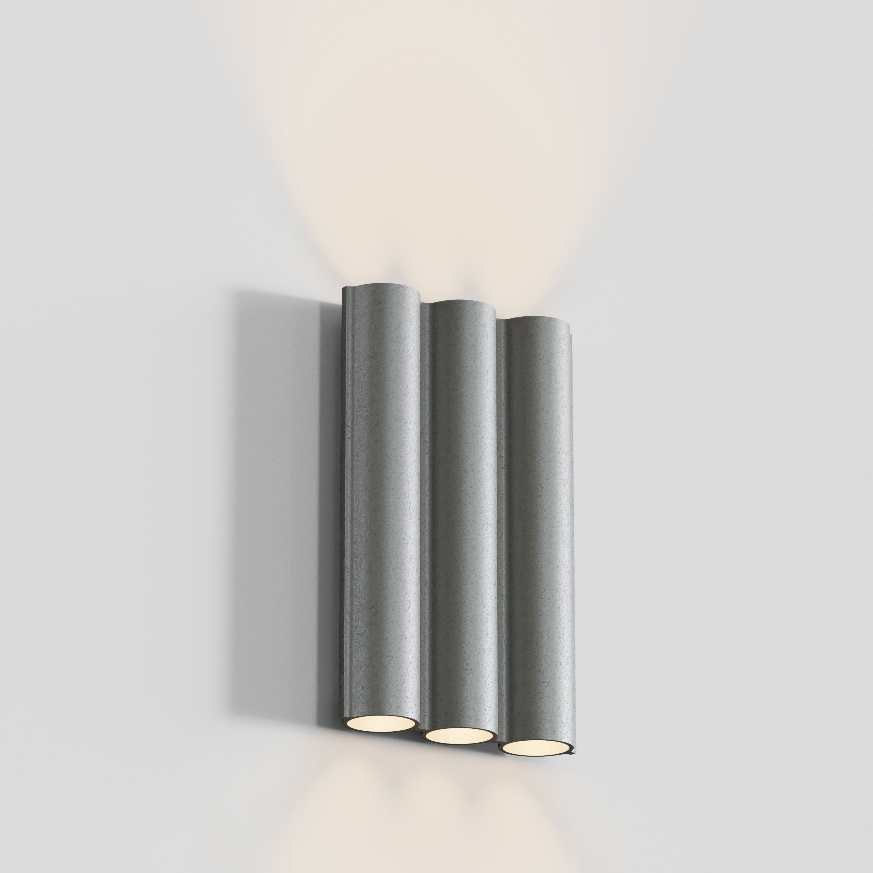 Silo 3WA Wall Light: Uplight with Downlight
