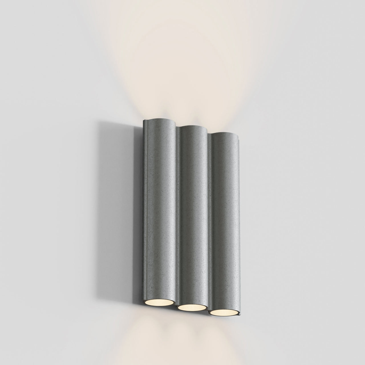 Silo 3WA Wall Light: Uplight with Downlight